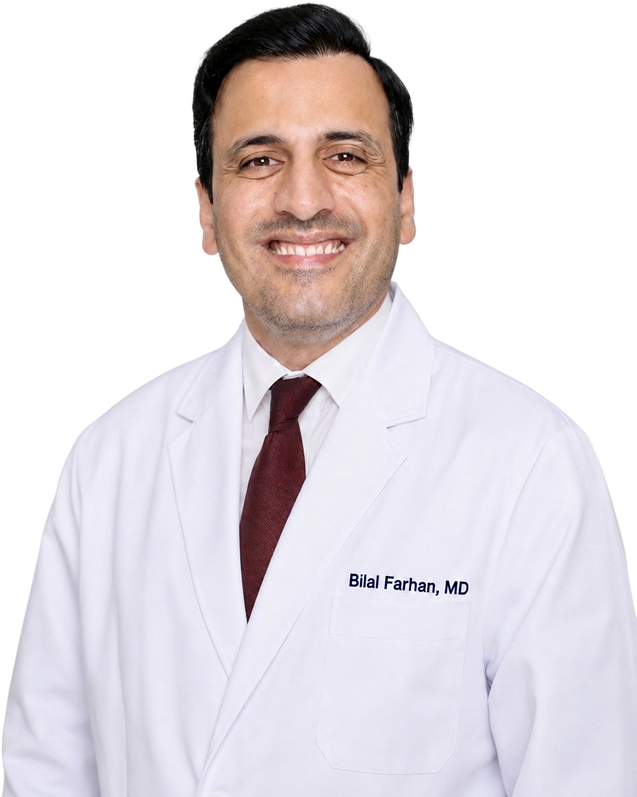 Bilal Farhan, MD, FACS, fellowship-trained urologist in Houston